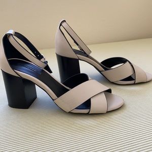 2 pairs of Forever 21 Heeled Sandals (size 7.5)
